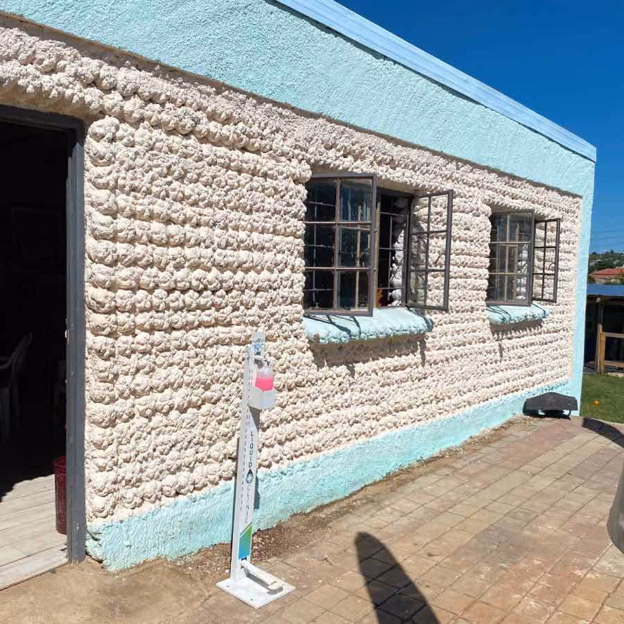 Building Classrooms from Plastic Waste in Diepsloot