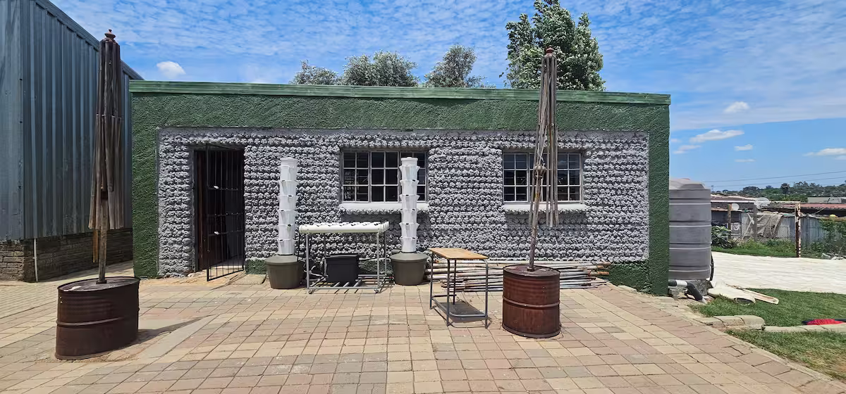 First eco-brick classroom